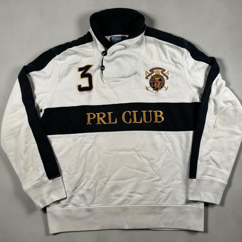 Polo Ralph Lauren Snow Polo Challenge Cup PRL Club Sweatshirt XL Rugby
